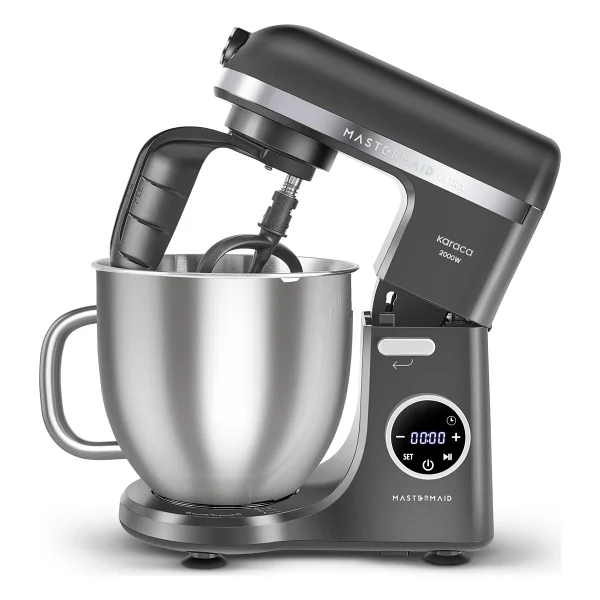Karaca Mastermaid Chef Ultra D 2000 W Shadow Gray 7 lt Hamur Yoğurma Makinesi - Görsel 3