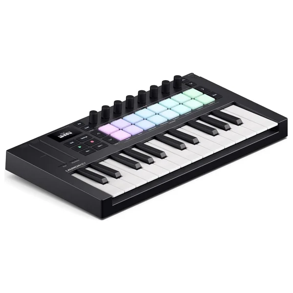Novation Launchkey Mini 25 [mk4] - Taşınabilir 25 Mini Tuşlu, Usb, Mıdı Klavye Kontrolörü, Enteg - Görsel 2