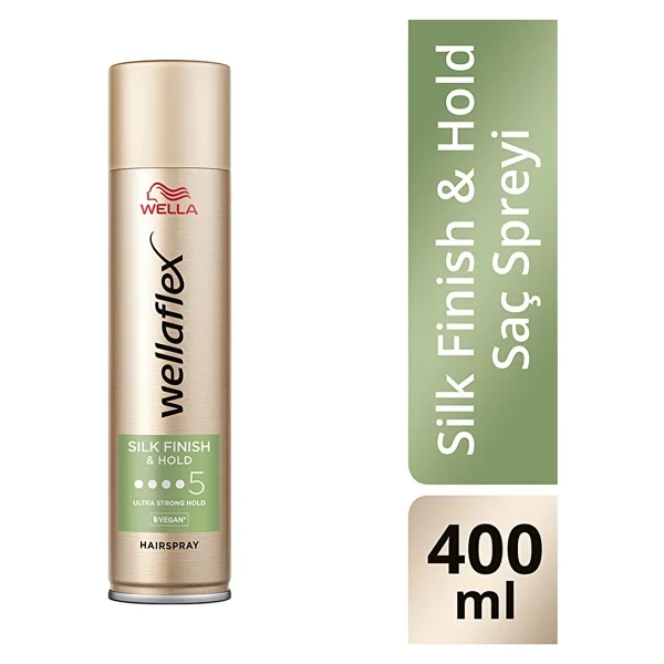 Wella Wellaflex Silk Finish & Hold 400 ml Saç Spreyi - Görsel 2