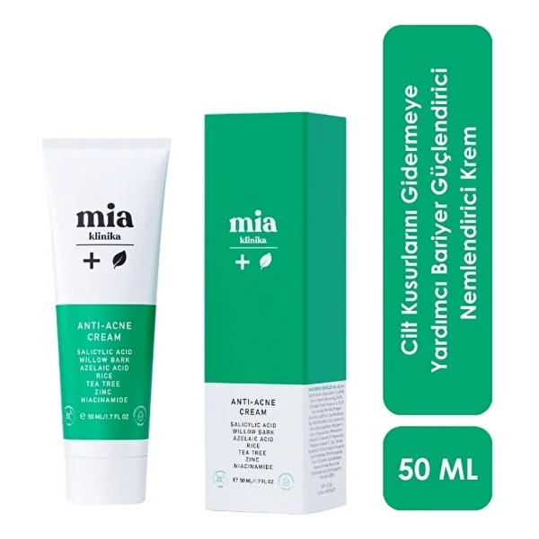 Mia Klinika Sivilce Ve Akne Karşıtı Nemlendirici Krem 50 ml - Görsel 2