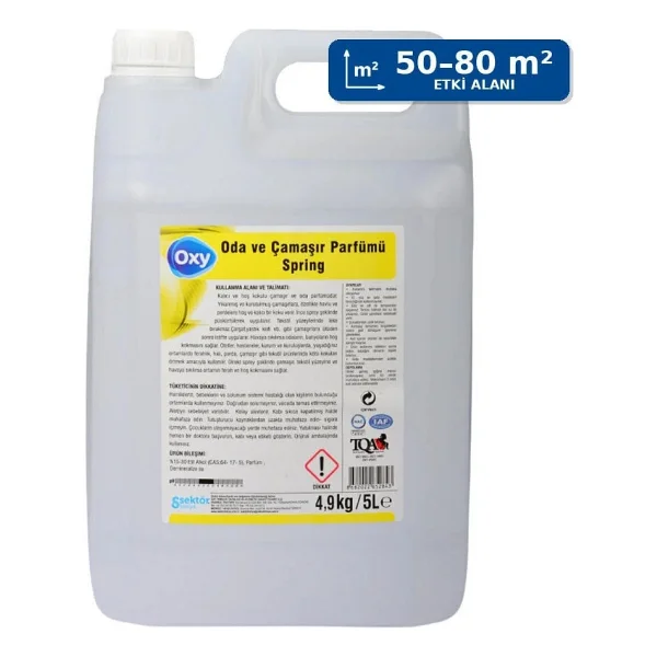 Oxy Spring Oda ve Çamaşır Parfümü 5 lt - Görsel 8