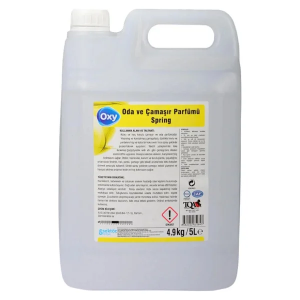 Oxy Spring Oda ve Çamaşır Parfümü 5 lt - Görsel 9