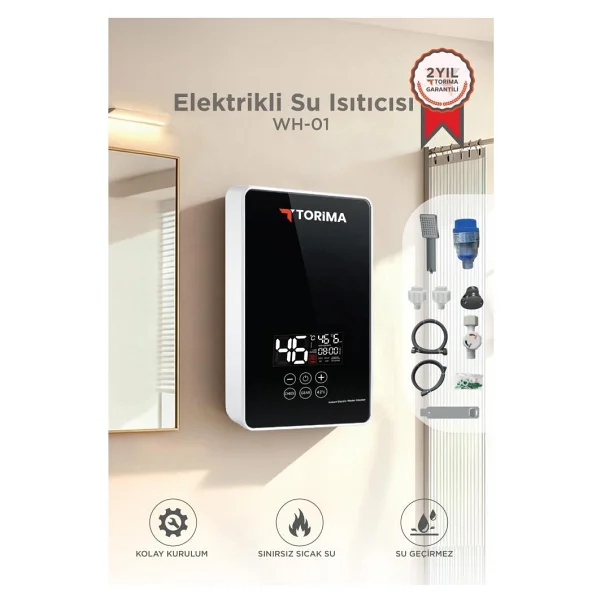 Torima WH-01 7000 W Elektrikli Şofben - Görsel 7