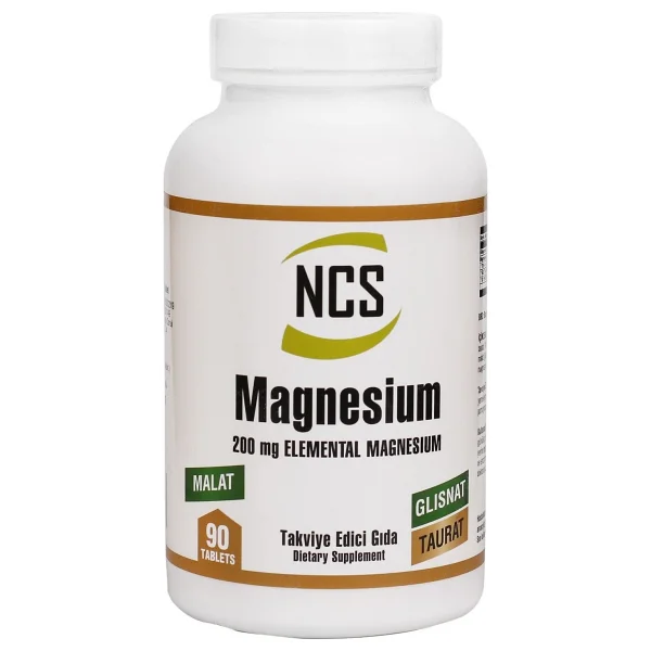 Ncs Magnesium Malat Glisinat Taurat 90 Tablet - Görsel 4