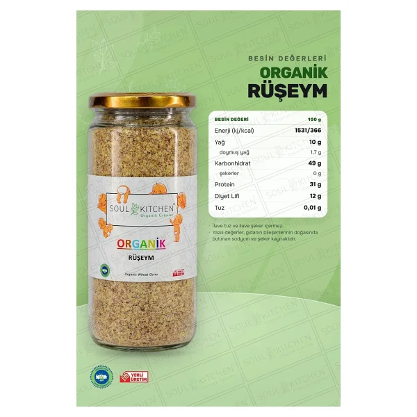 Soul Kitchen Organik Rüşeym 150 gr - Görsel 4