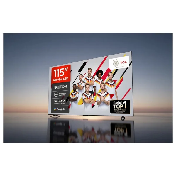 TCL 115C7K Premium 4K Ultra HD 115" 292 Ekran Uydu Alıcılı Google Smart Mini LED TV - Görsel 5