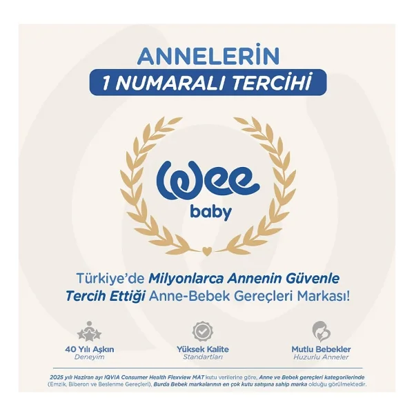 Wee Baby 3'lü Mini Bebek Bardakları - Görsel 6