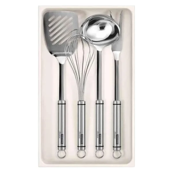 Flexispace 899430 Mutfak Gereçleri Için Çekmece Düzenleyici, Plastik, Beyaz, 37 x 22 x 4,5 cm - Görsel 3
