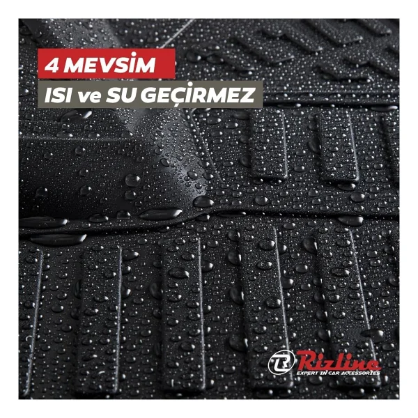 Rizline Ford Focus 3.5 2014-2018 3D Havuzlu Paspas - Görsel 2