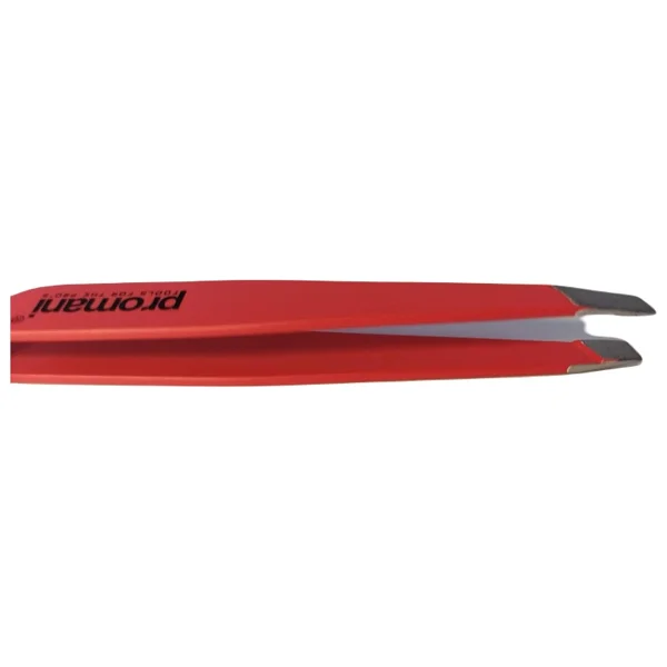 Promani PR-929 Eğik Uçlu Kaş Fırçalı Cımbız - Görsel 5
