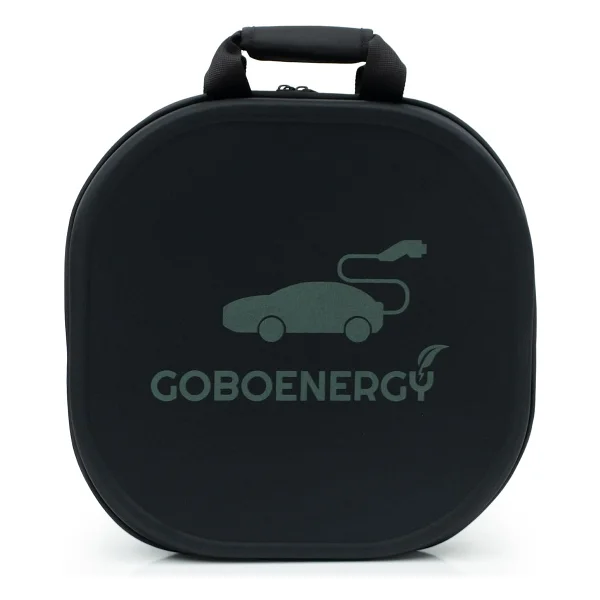 GoboEnergy Elektrikli Araç Şarj Çantası Kablo Çantası Akü Takviye Kablosu Çantası Araç İçin Toparlayıcı Kablo ve Hortum Çantası - Görsel 6