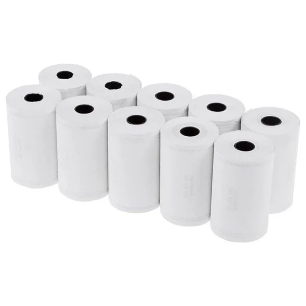 Termal Pos Yazar Kasa Rulosu - Pos Kagidi - Beyaz - 80 Mm X 40 Metre - 10 Adetlik 5 Paket - Görsel 2