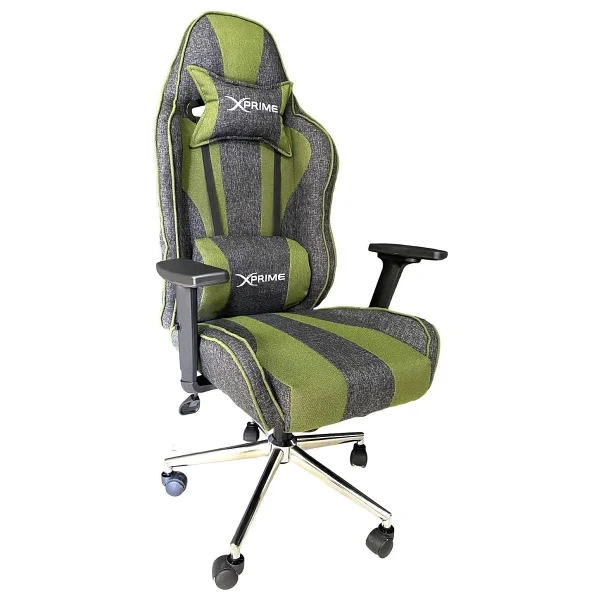 XPrime Alpha Fab 1 Yeşil Kumaş Oyuncu Koltuğu - Görsel 5