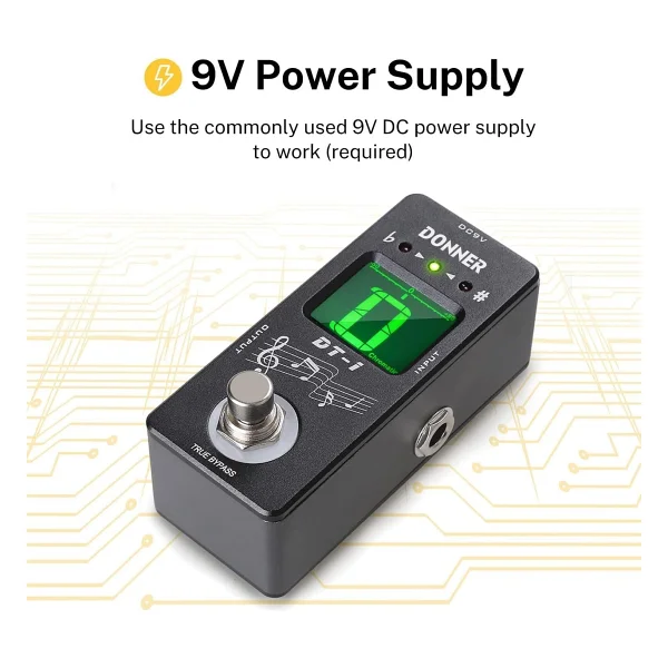 Dt-1 Tuner Pedal (Siyah) - Görsel 5