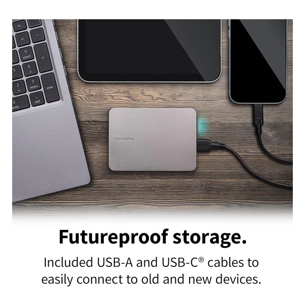 Toshiba Canvio Flex HDTX240ESCCA USB 3.2 2.5" 4 TB Harici Harddisk - Görsel 4