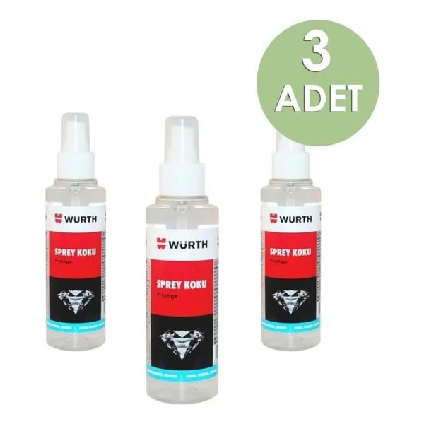 Würth 150 ml Prestige Araç Oto Kokusu 3 Adet - Görsel 3