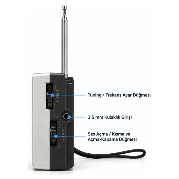 Nns NS-8153 Nostaljik Radyo - Görsel 3