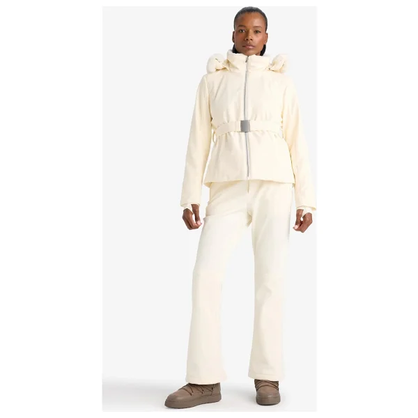 DeFacto Su Itici Slim Fit Dar Kesim Kemerli Kapüşonlu Softshell Kayak MONTU F3525AX25WN - Görsel 2