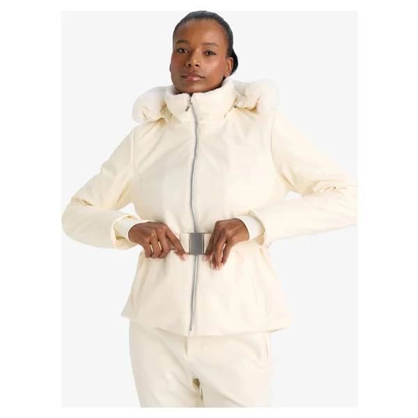 DeFacto Su Itici Slim Fit Dar Kesim Kemerli Kapüşonlu Softshell Kayak MONTU F3525AX25WN - Görsel 3