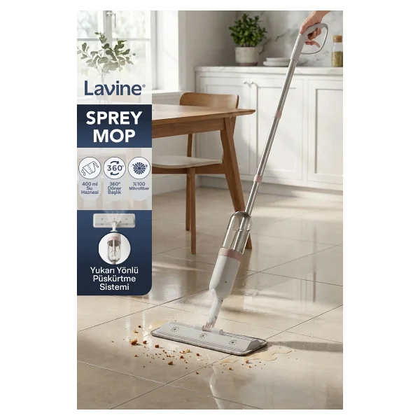 Lavine Cırtlı Sprey Mop - Görsel 6