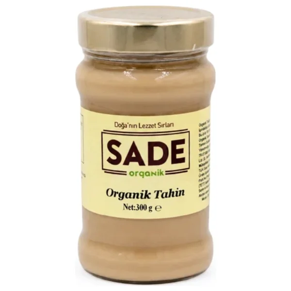 Sade Organik Tahin 300 gr - Görsel 6