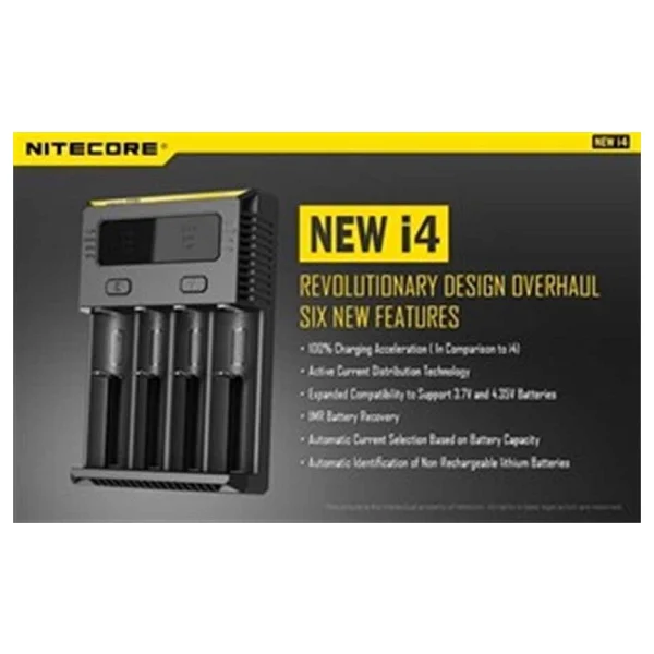 Nitecore I4 Li-ion Pil Şarj Cihazı - Görsel 3
