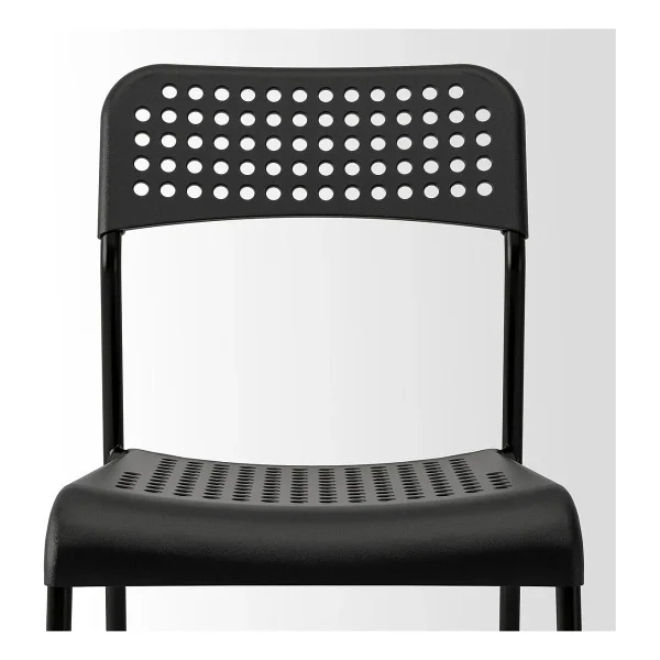 IKEA Plastik Sandalye, Siyah Renk Meridyendukkan Salon-Mutfak Sandalyesi - Görsel 6