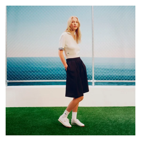 Lacoste Club-Low Y37 Beyaz Kadın Sneaker - Görsel 7