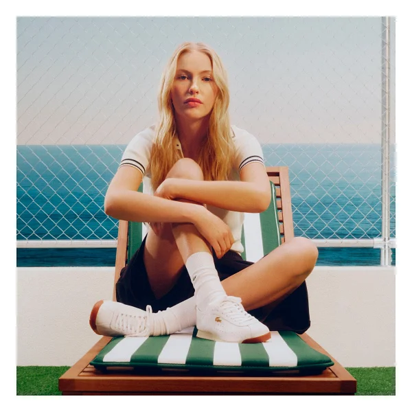 Lacoste Club-Low Y37 Beyaz Kadın Sneaker - Görsel 8
