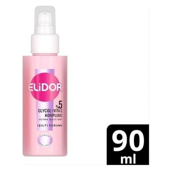 Elidor Glycol + Vita C Ultra Işıltı 100 Işıltı Serumu 90 ml - Görsel 5