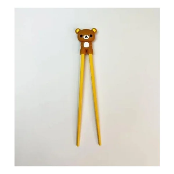 Çocuklar için kolay kullanım aparatı chopstick, Ayıcık karakterli Çin Çubuğu, Öğretici Chopstick - Görsel 2