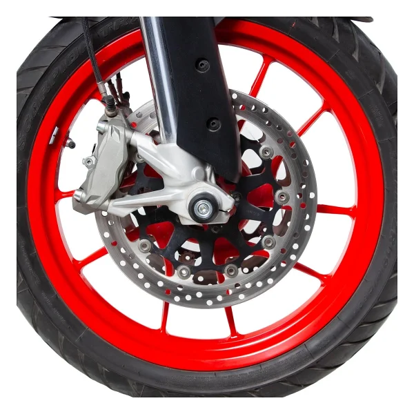 Gp Kompozit Ducati Multistrada V2 2022-2023 Uyumlu Uyumlu Aks Koruma Takozu Seti Siyah - Görsel 4