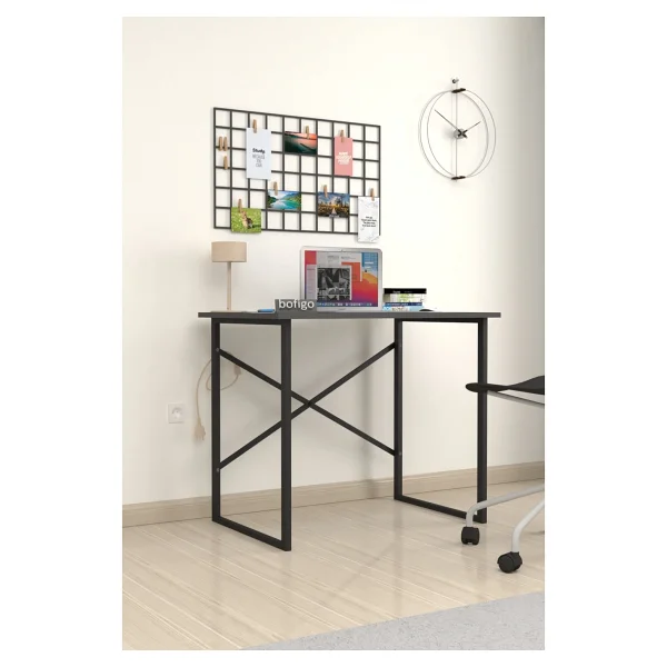 Bofigo Hugo 60x90 cm Antrasit Çalışma Masası - Görsel 3