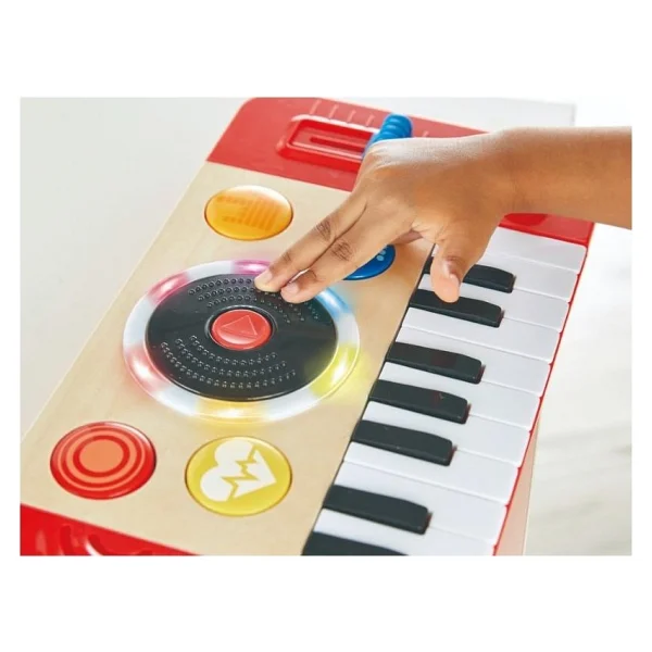 Hape DJ Mix Spin Studio Oyuncak Müzik Aleti - Görsel 2