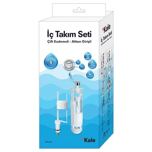Kale 410200700044 3/6 lt Klozet Rezervuar İç Takım - Görsel 4