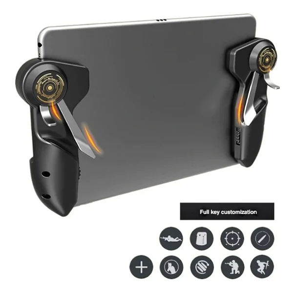 MEMO AKpad6k iPad Tablet İçin 6 Parmak Tetik PUBG Mobile Joystick - Görsel 5