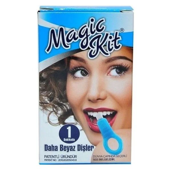 Diş Leke Silgisi 1 Aparatlı + 5 Yedek Süngerli Set 1 Paket - Görsel 5