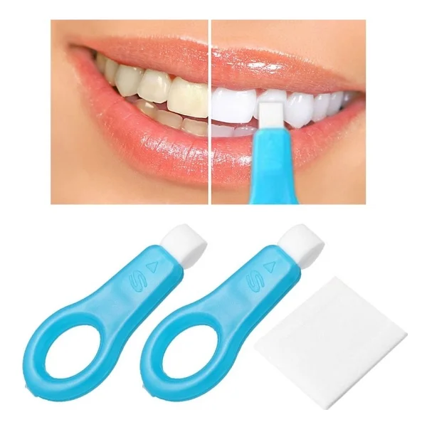Diş Leke Silgisi 1 Aparatlı + 5 Yedek Süngerli Set 1 Paket - Görsel 4