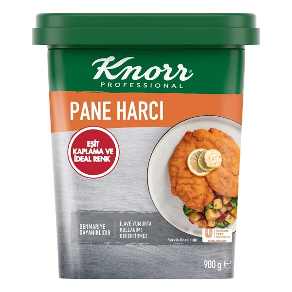 Knorr Pane Harcı 900G - Yumurtasız Pratik Pane, Fırına Uygun - Görsel 2