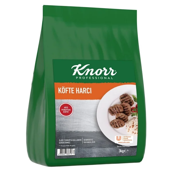 Knorr Köfte Harcı 3 kg - Pratik ve Lezzetli Köfte Için - Görsel 2