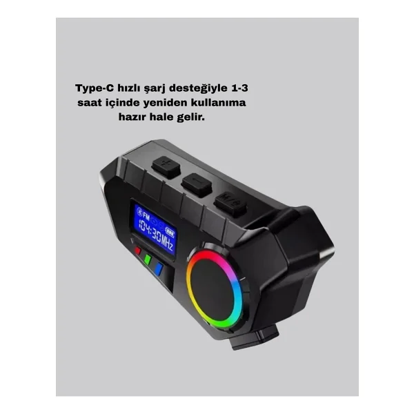 Epilons Bluetooth 5.4 Intercom ve Alarmlı Disk Kilidi Seti Güçlü Ses ve Güvenlik - Görsel 7