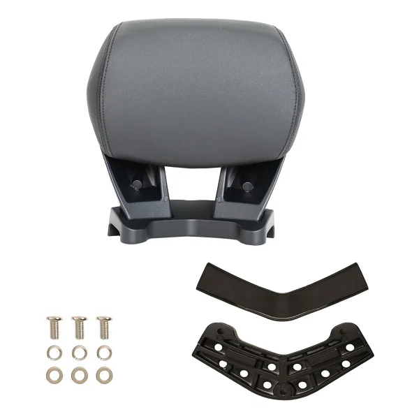 GP Kompozit Yamaha NMAX 125 / 155 2025-2026 Uyumlu Dikişli Sissy Bar Siyah - Görsel 6