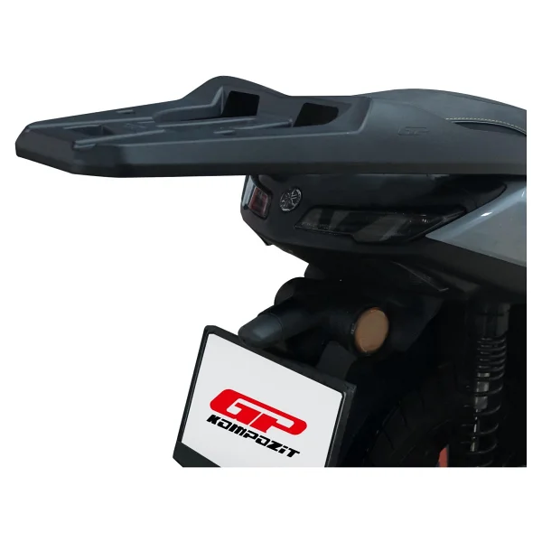 GP Kompozit Yamaha NMAX 125 / 155 2025-2026 Uyumlu Arka Çanta Demiri Siyah - Görsel 3