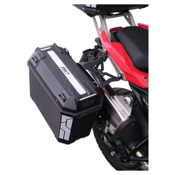 GP KOMPOZİT GP Kompozit Universal 26 lt x 2 Plastik Motosiklet Yan Çanta Seti Siyah - Görsel 2