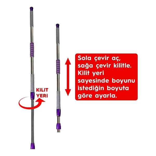 Pony Mandallı Mop Mikrofiber Yüzey Temizlik Seti - Görsel 10