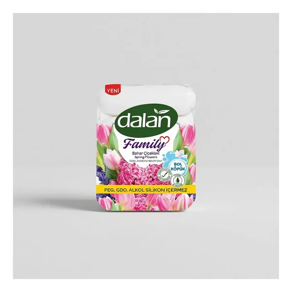 Dalan Family Bahar Çiçekleri 4x75 gr Güzellik Sabunu - Görsel 2