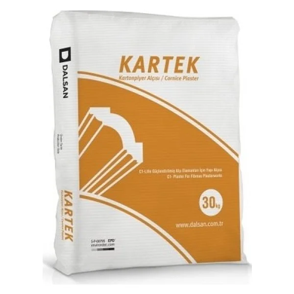 Dalsan Lafarge Dalsan Kartek Kartonpiyer Alçısı - Hızlı Donan Alçı - Çabuk Donan Alçı 10 Kg. - 10 kg - Görsel 5