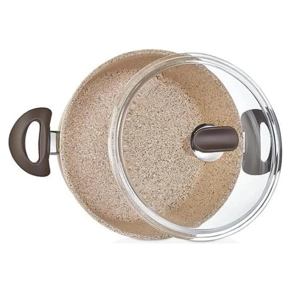 Falez Creamy 20 cm Derin Granit Tencere - Görsel 5