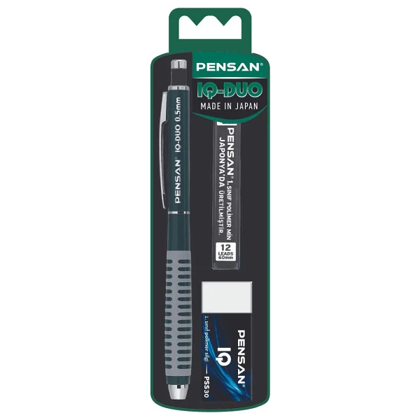 Pensan IQ Duo 0.5 mm Mor Versatil Uçlu Kalem Seti - Görsel 7