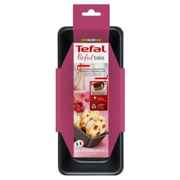 Tefal Perfect Bake 26 cm Dikdörtgen Kek Kalıbı - Görsel 3